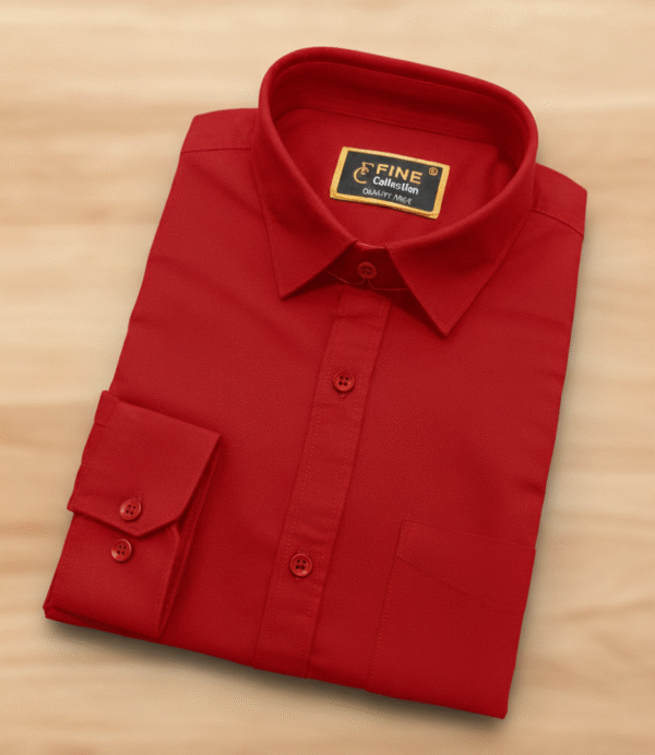 Oxford Cotton (Maroon Red)