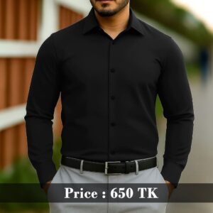 Black Shirt (China Micro Spandex)