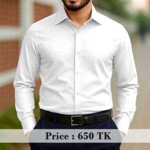 White Shirt (China Micro Spandex)